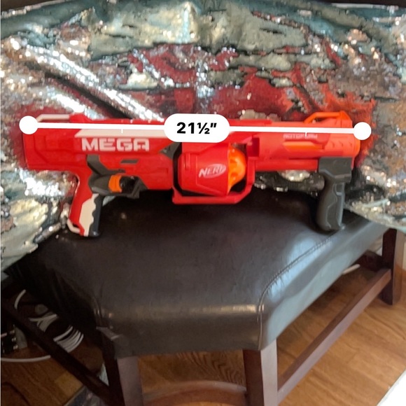 Nerf Mega RotoFury Play Rifle - In Great Working Condition - BUNDLE and SaVE - Picture 8 of 9